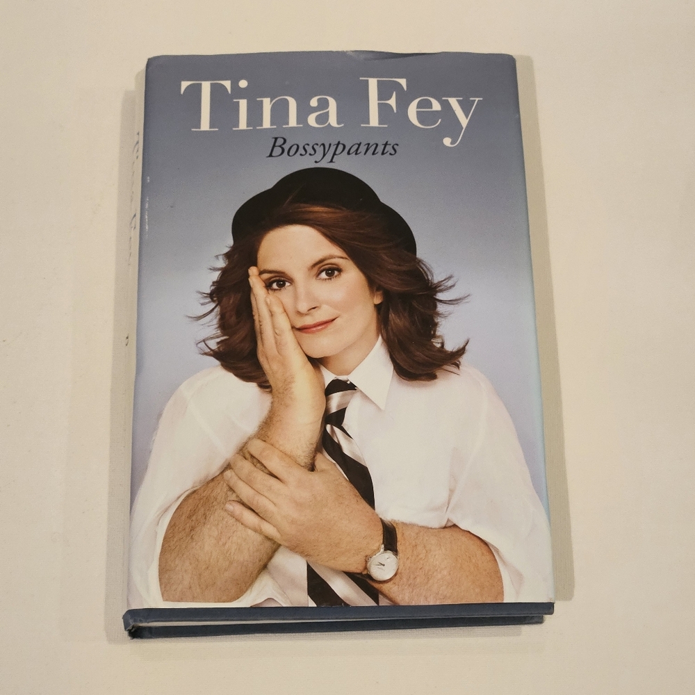 Tina Fey Bossypants Autobiographical Comedic Memoir‎ Hardcover Edition